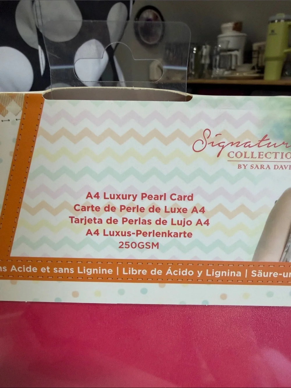 Crafters Companion Crafty Fun Time Luxury Pearl Card
